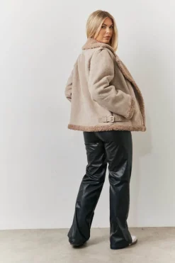 2 In 1 Aviator Coat Gilet