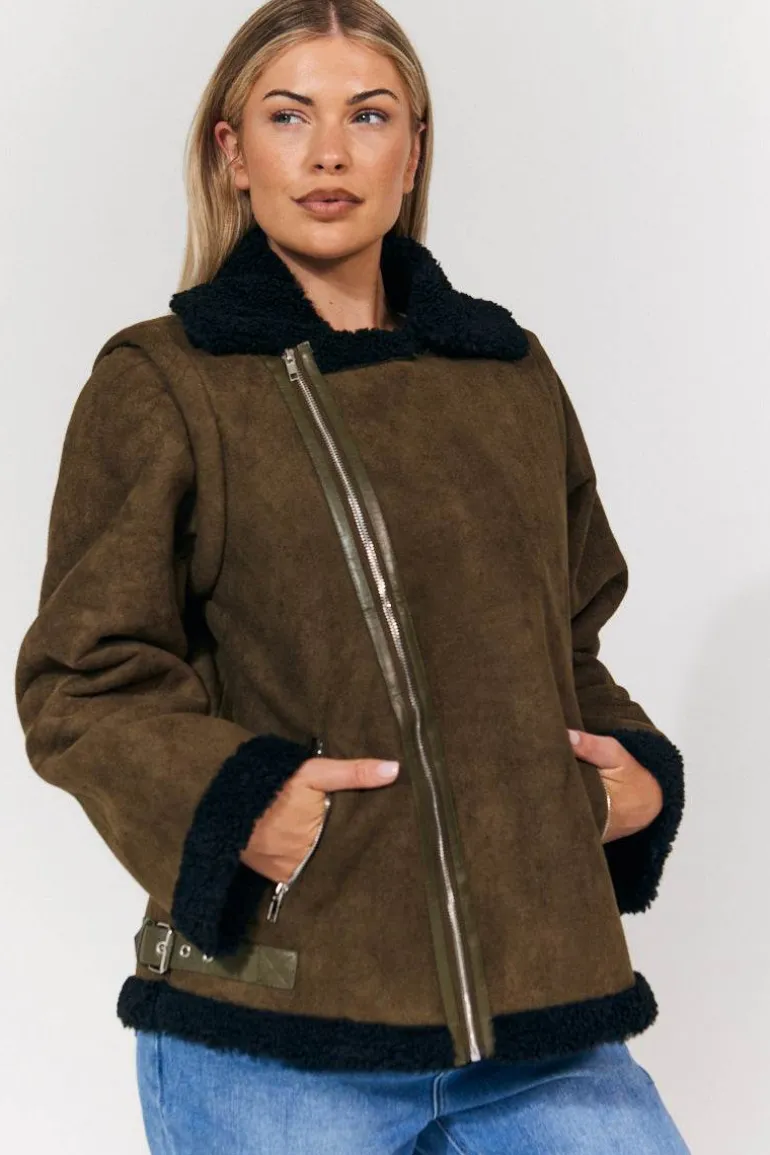 2 in 1 Aviator Coat/Gilet