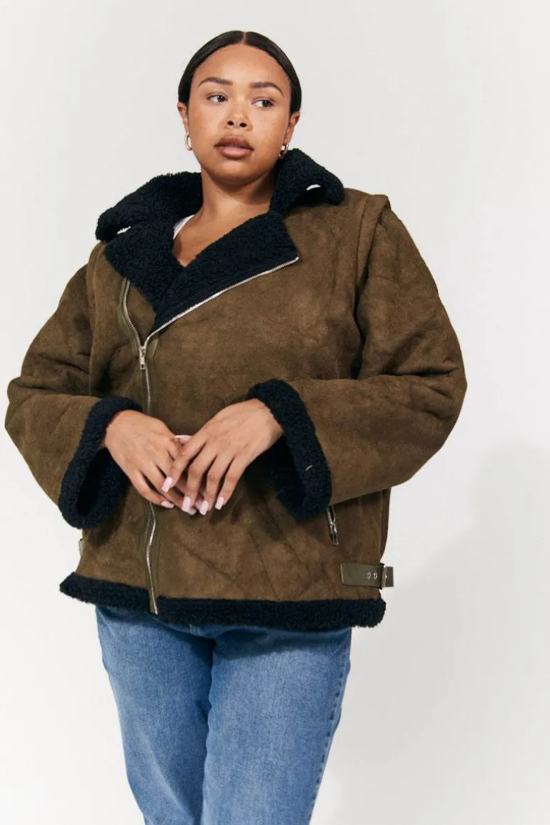 2 in 1 Aviator Coat/Gilet