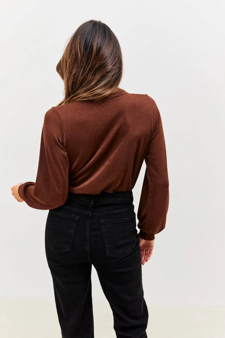 Acetate Slinky Bodysuit