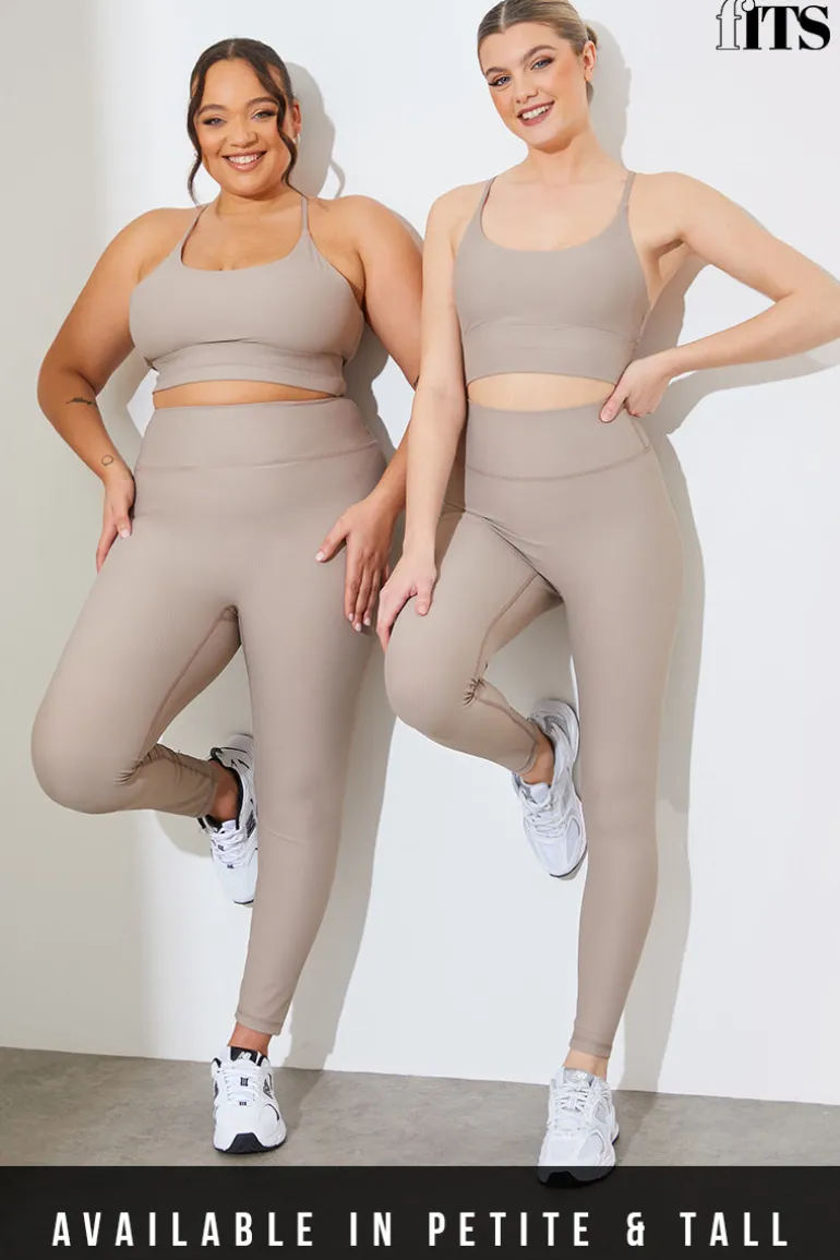 Active Sculpt Ribbed Sports Leggings