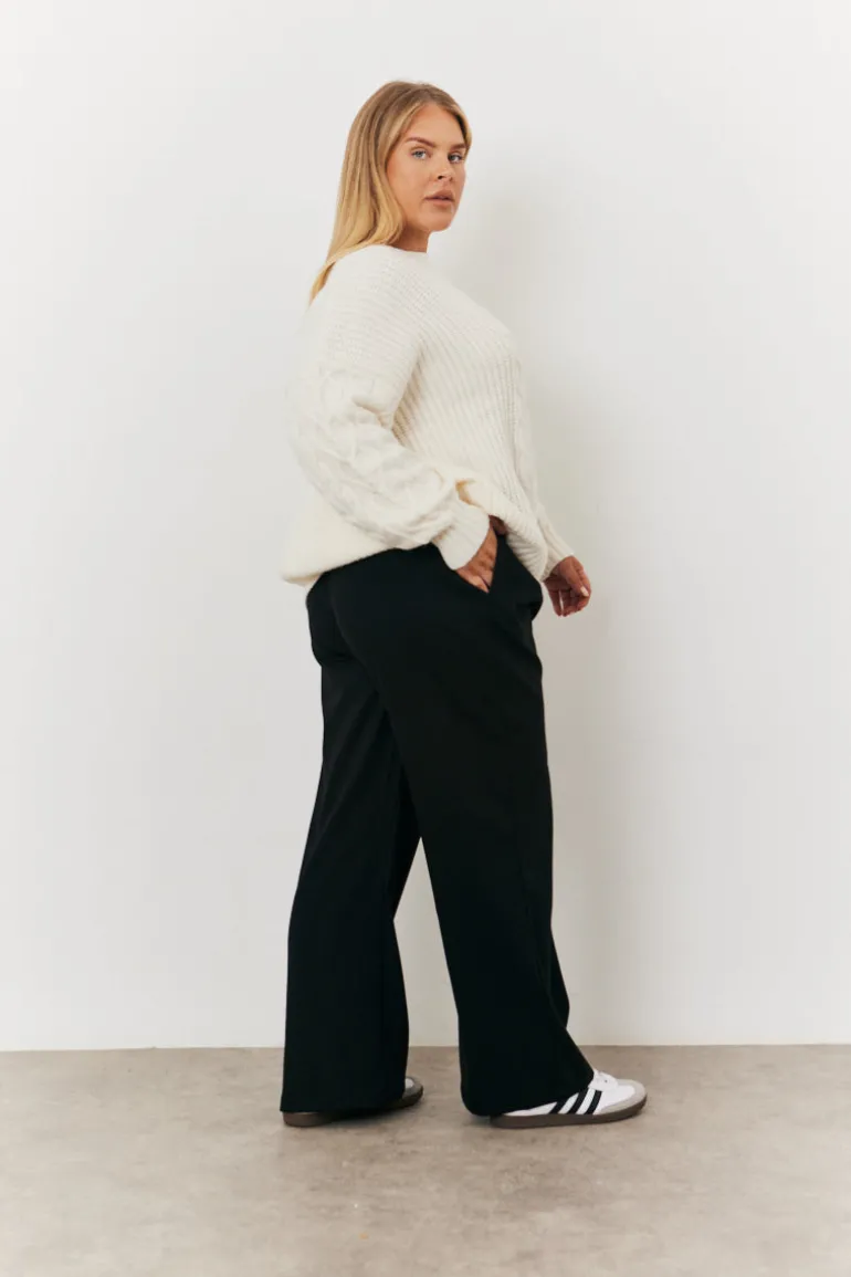 Adjustable Wide Leg Trouser