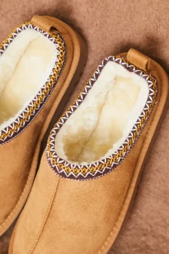 Aztec Faux Suede Shoe