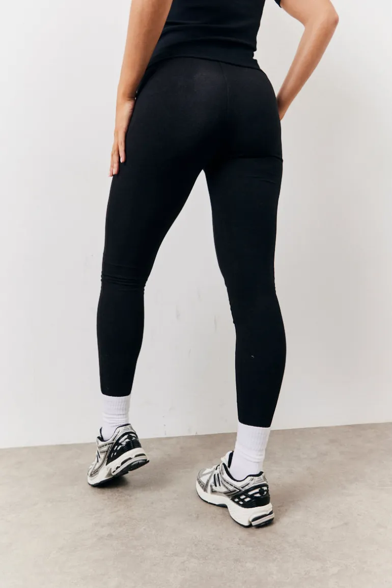 Black 2 Pack Jersey Legging