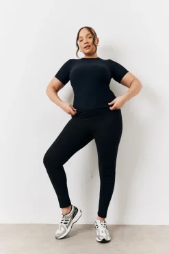 Black 2 Pack Jersey Legging