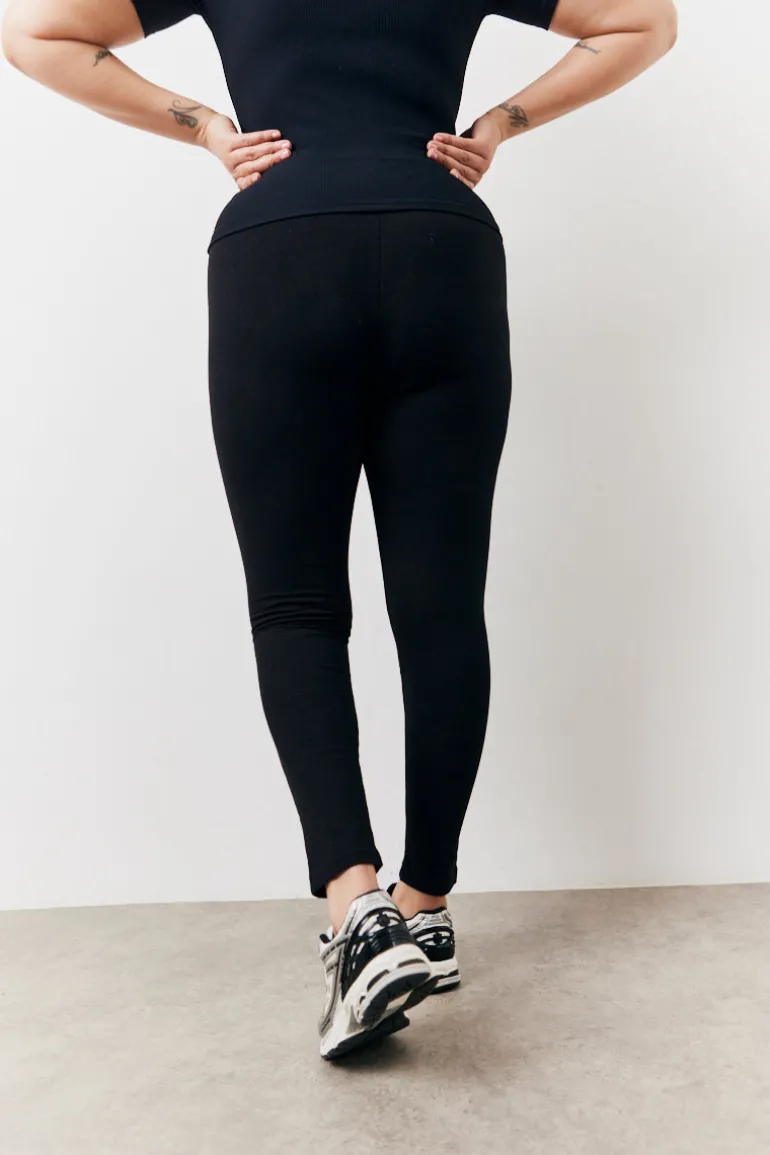 Black 2 Pack Jersey Legging