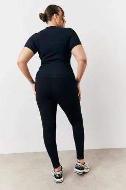 Black 2 Pack Jersey Legging