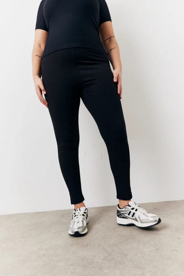 Black 2 Pack Jersey Legging
