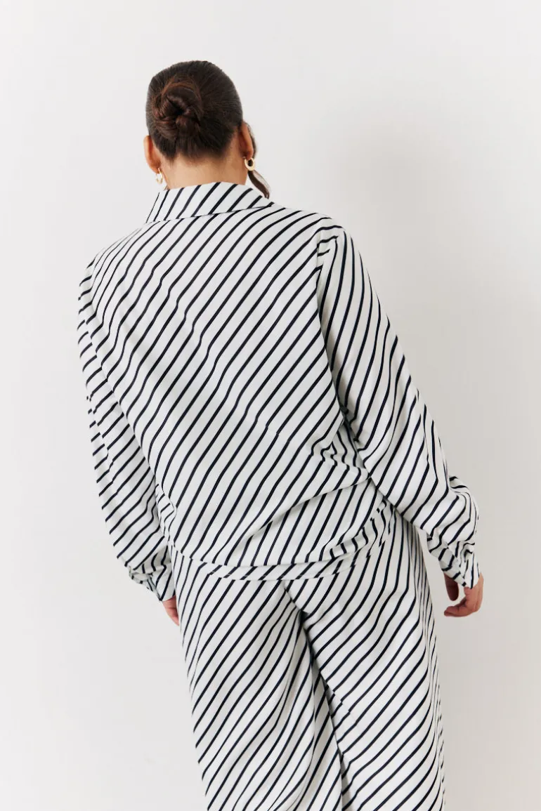 Black & White Striped Shirt