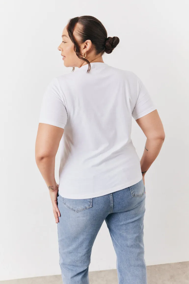 Black and White 2 Pack Slim Fit Crew Neck T-Shirt