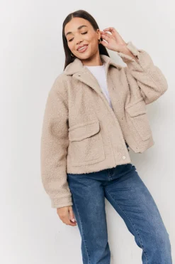 Boucle Pocket Detail Jacket