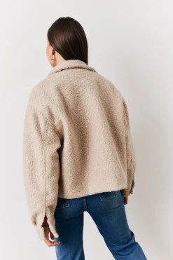 Boucle Pocket Detail Jacket