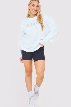 Bride to Be Crew Slogan Sweatshirt
