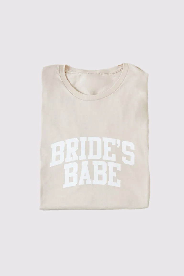 Bride's Babe Crew Neck T-Shirt