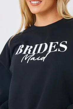 Bridesmaid Crew Neck Sweatshirt
