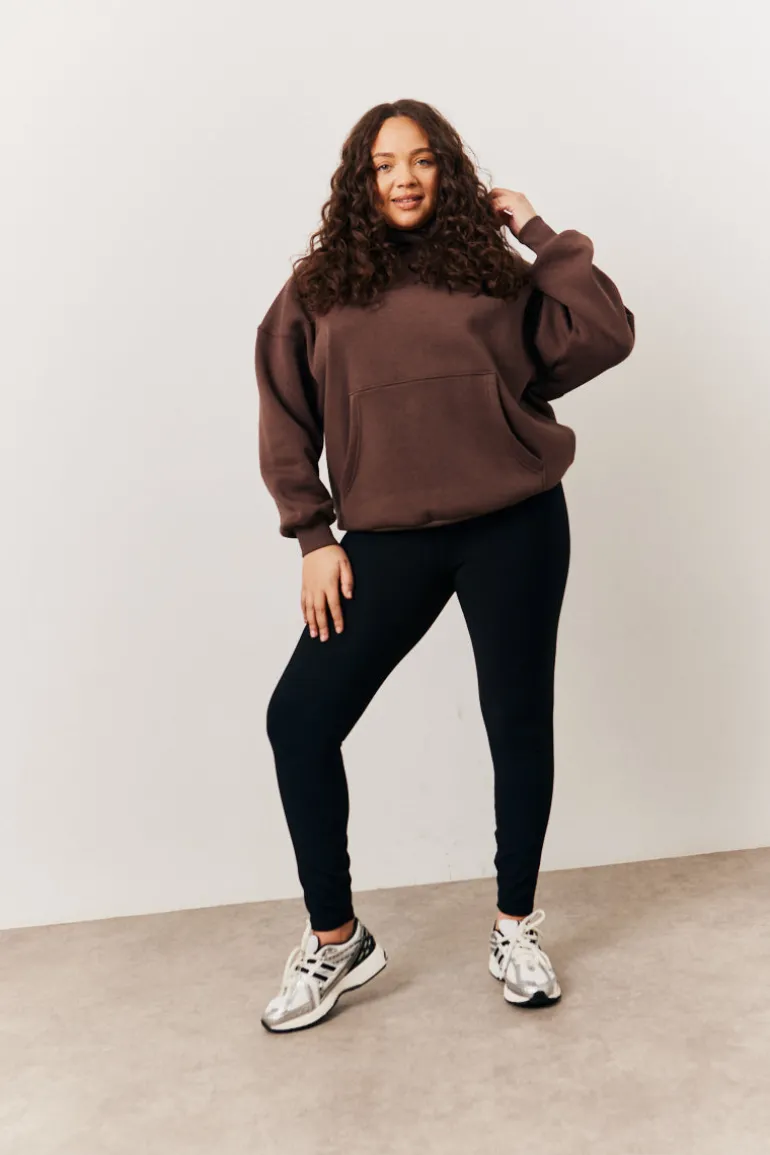 Brown Oversized Hoodie