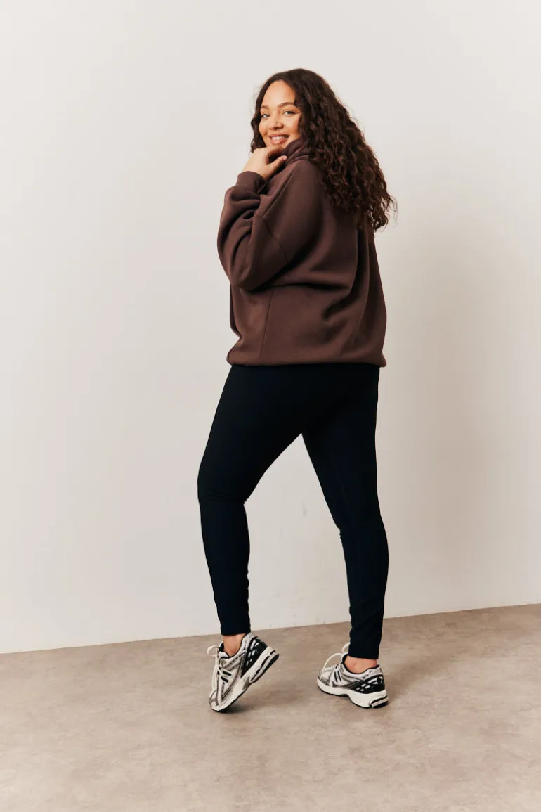 Brown Oversized Hoodie