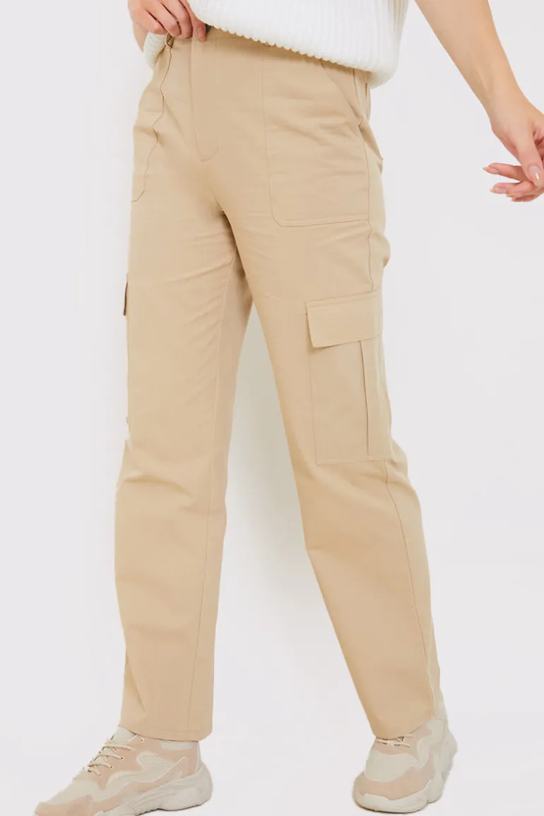 Cargo Trousers With Pocket Details