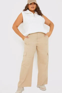 Cargo Trousers With Pocket Details