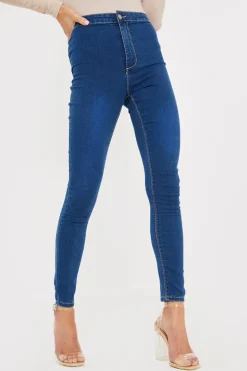 Clean High Waisted Stretch Jegging Jeans
