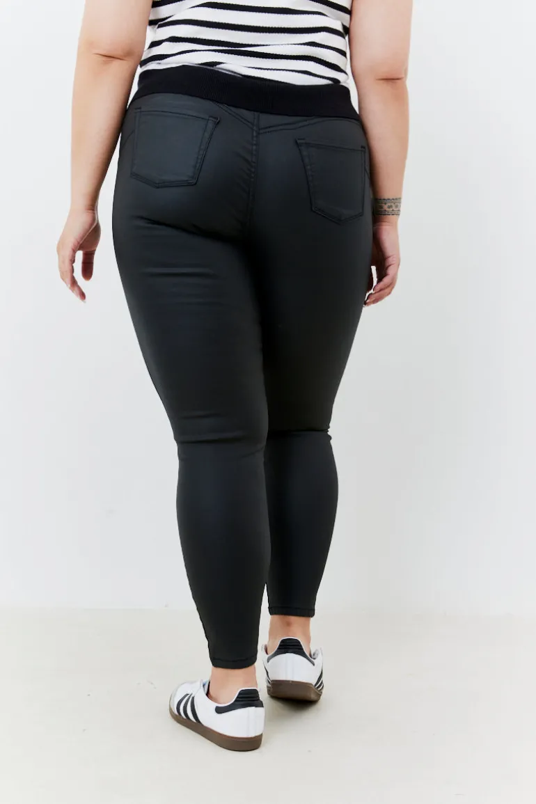 Coated Sculpt Shaper Jeans
