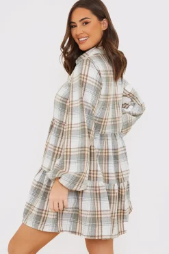 Collared Smock Dress