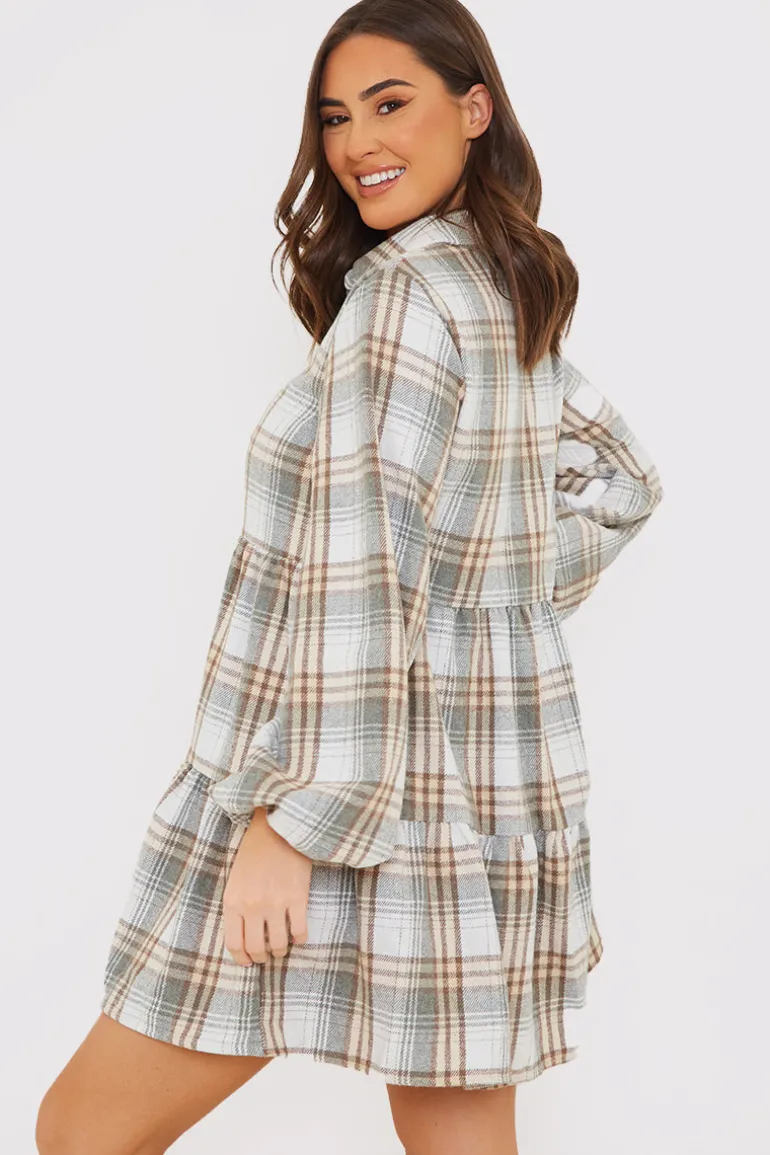 Collared Smock Dress