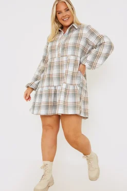 Collared Smock Dress