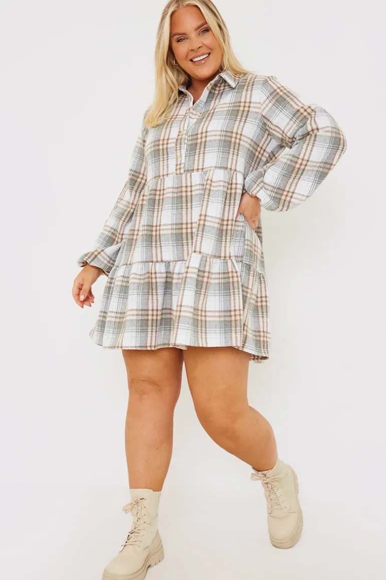 Collared Smock Dress