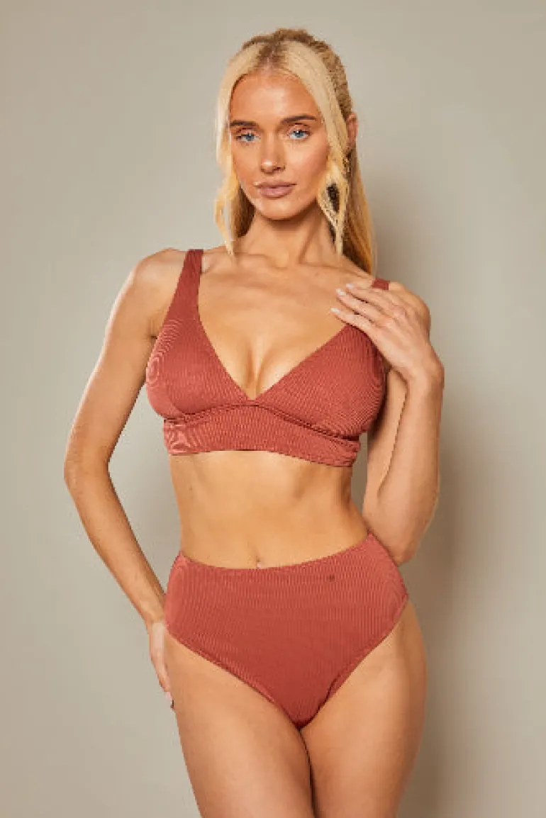 Contour Rib Bikini Top