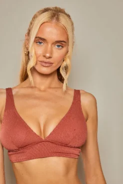 Contour Rib Bikini Top