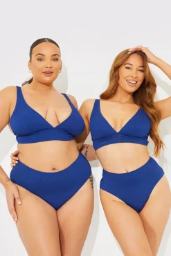 Contour Rib Bralette Bikini Top