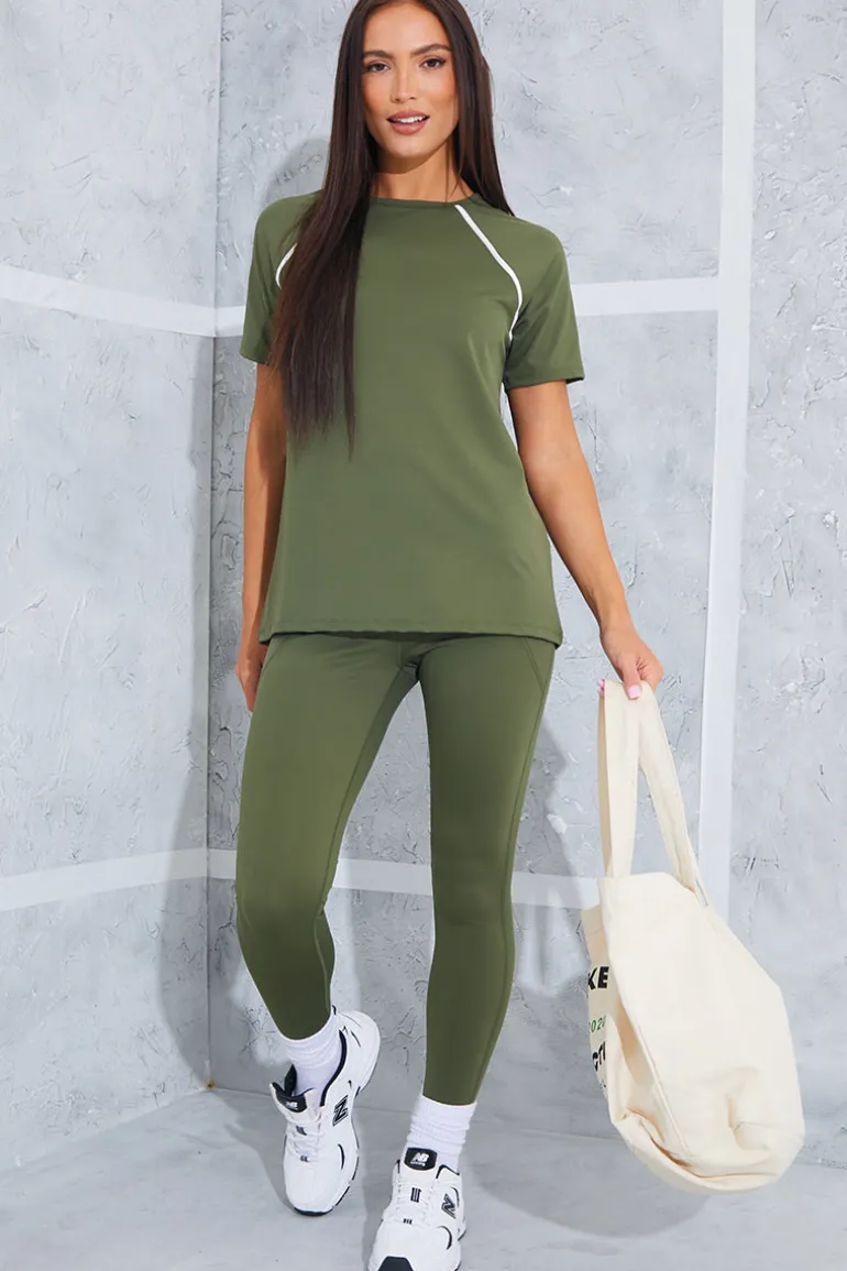Contrast Active T-Shirt