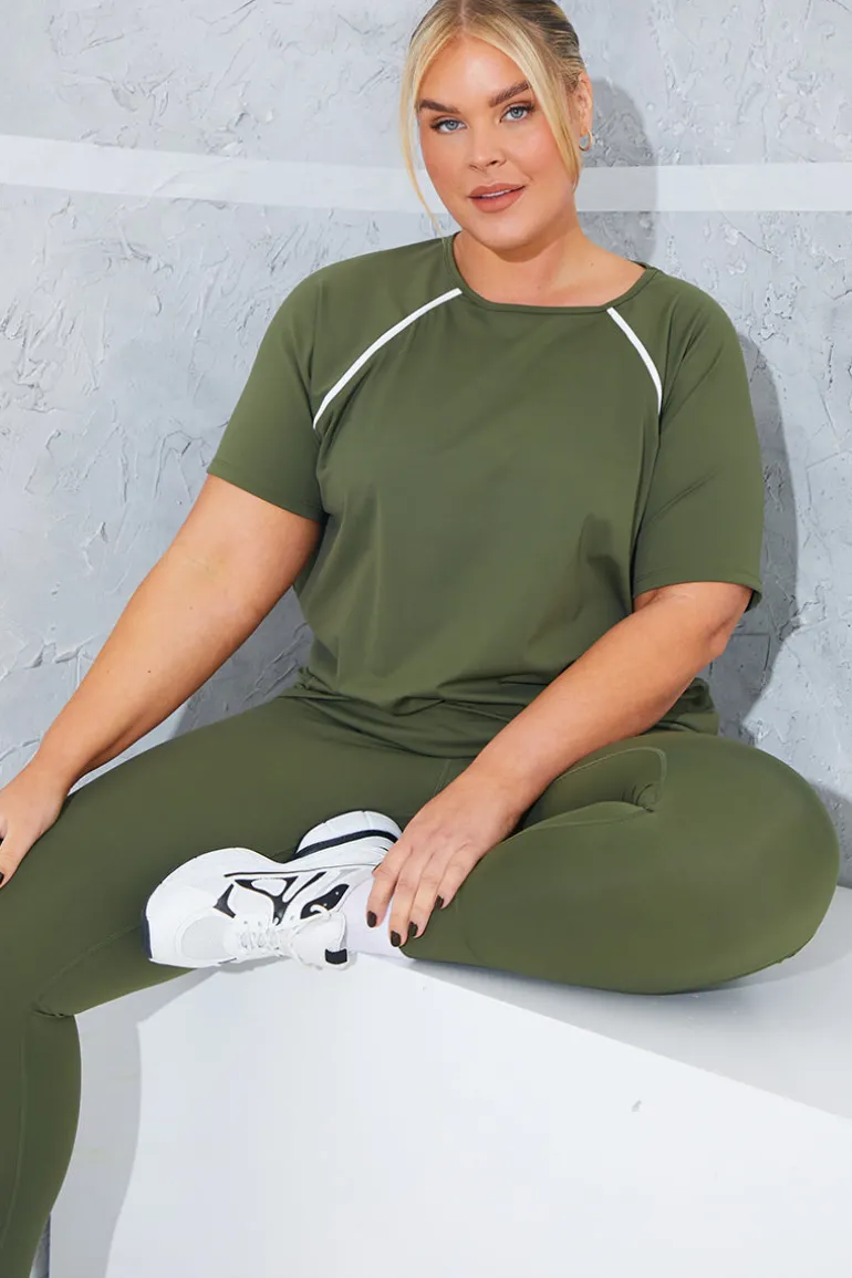 Contrast Active T-Shirt