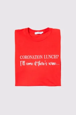 Coronation Lunch Slogan T-Shirt