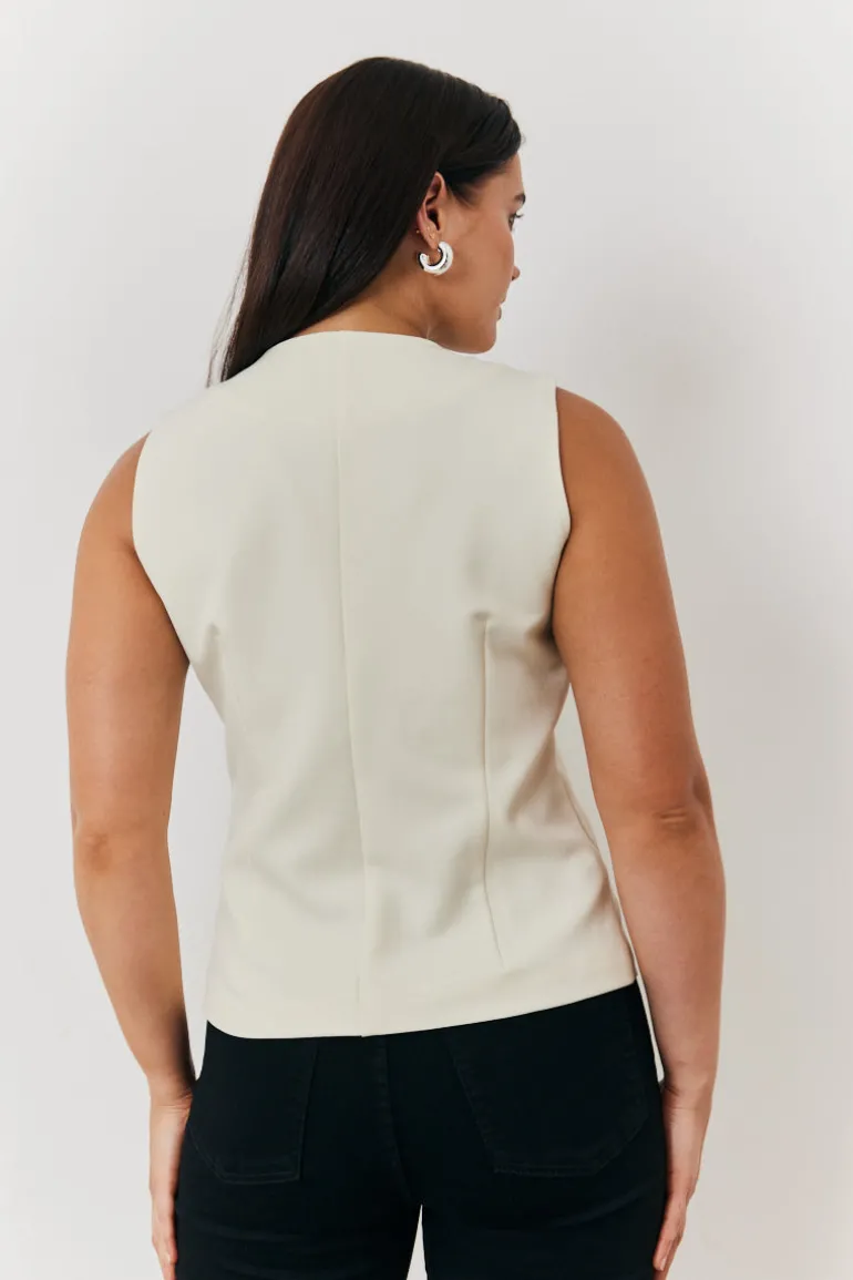 Crew Neck Waistcoat