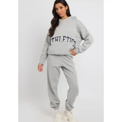 Cuffed Marl Grey Jogger