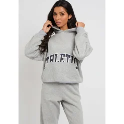 Cuffed Marl Grey Jogger