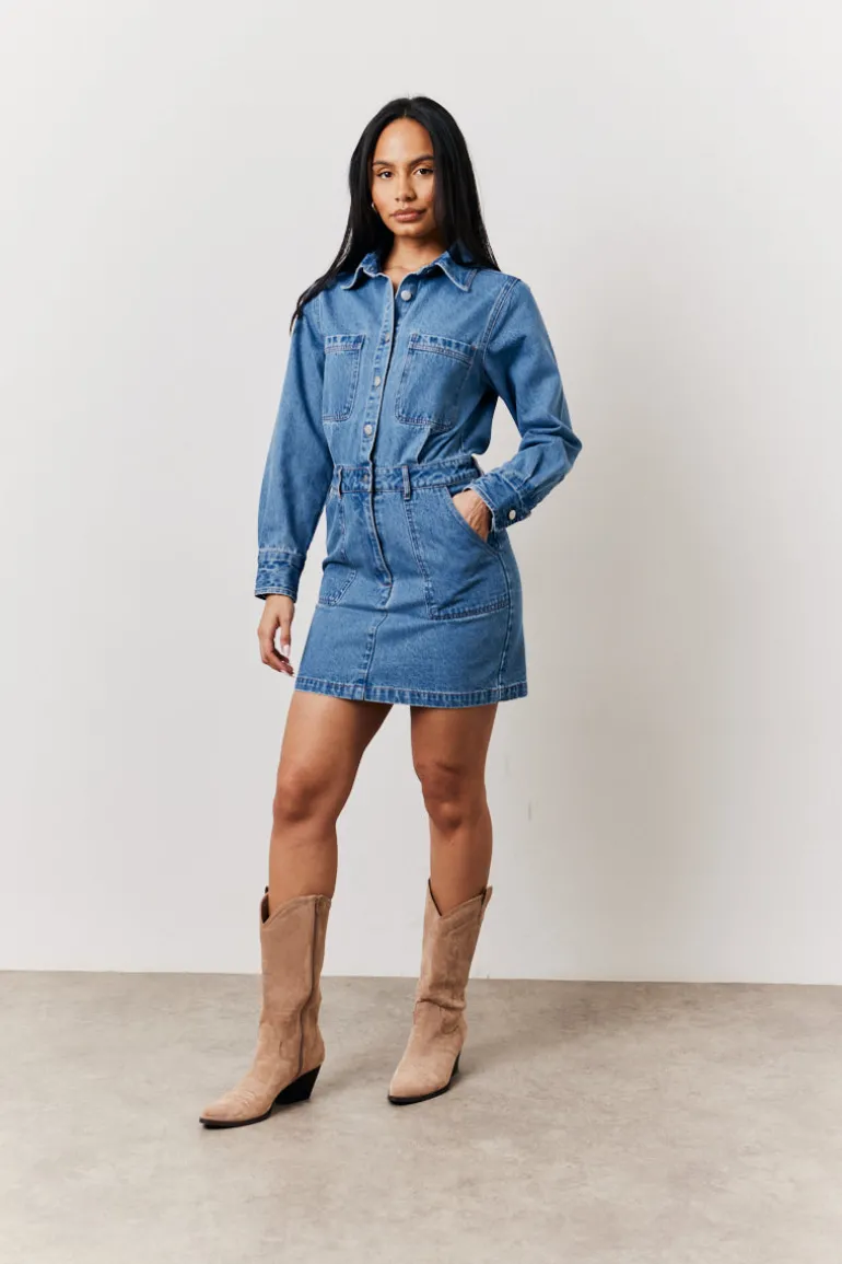 Denim Mini Dress