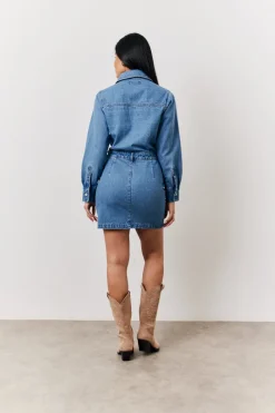 Denim Mini Dress