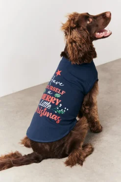 Dog Slogan Print Pyjama