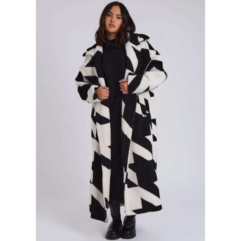 Dogtooth Borg Longline Jacket