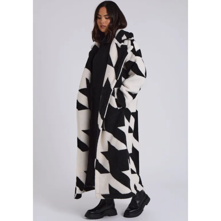 Dogtooth Borg Longline Jacket