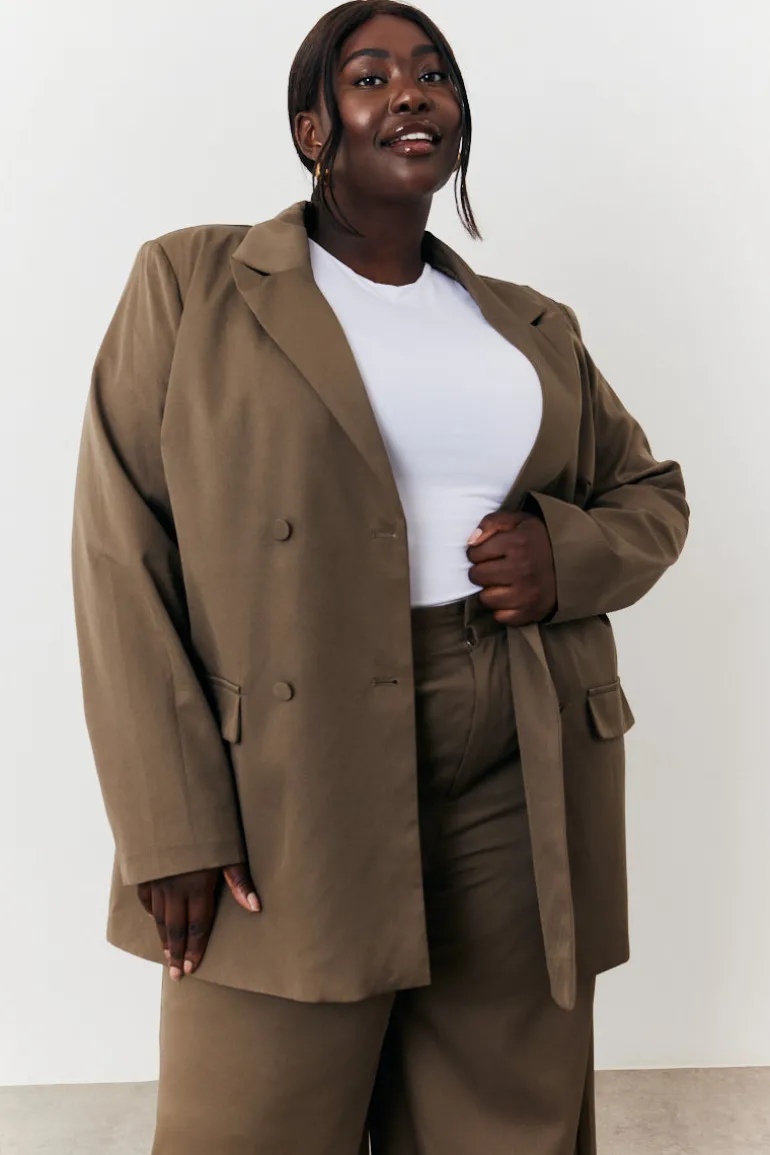 Double Breasted Tailored Co-Ord Blazer