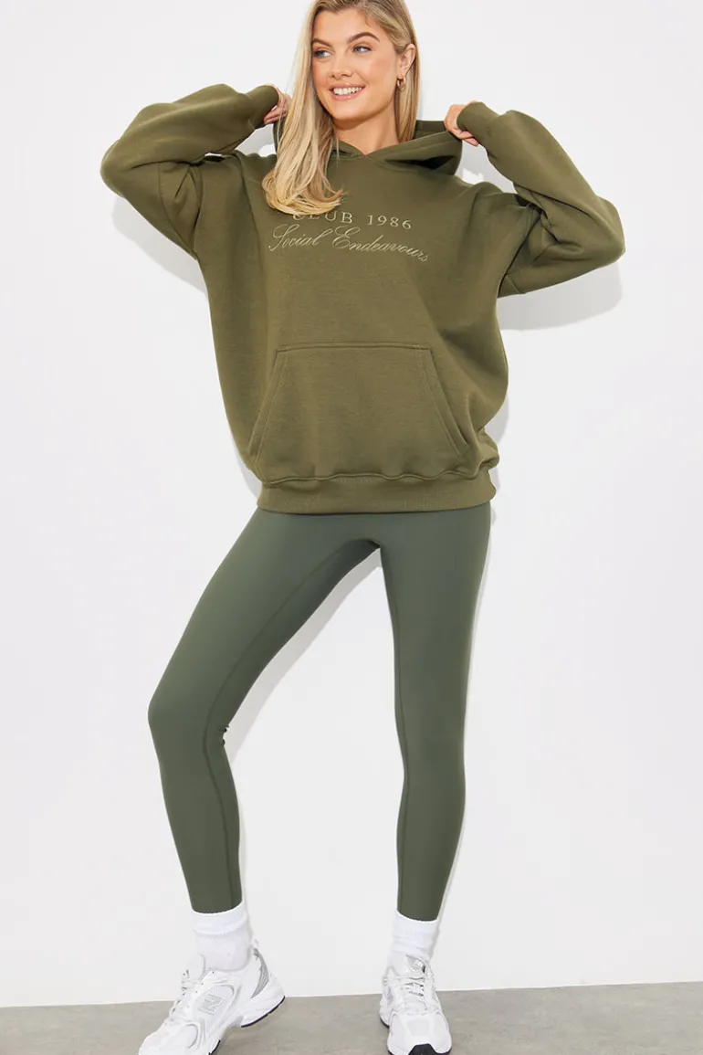 Embroidered Club 1986 Jersey Hoodie
