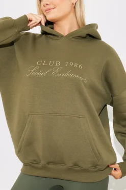Embroidered Club 1986 Jersey Hoodie