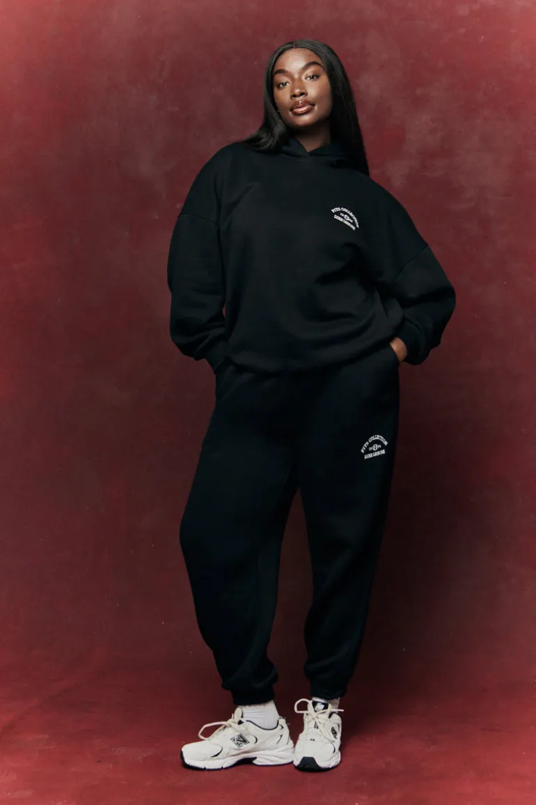 Fits Embroidered Co-Ord Hoodie