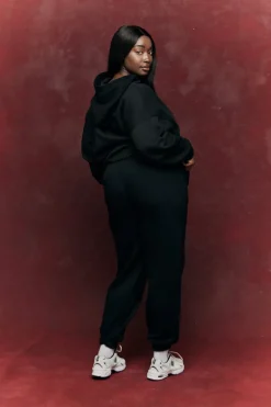 Fits Embroidered Co-Ord Joggers