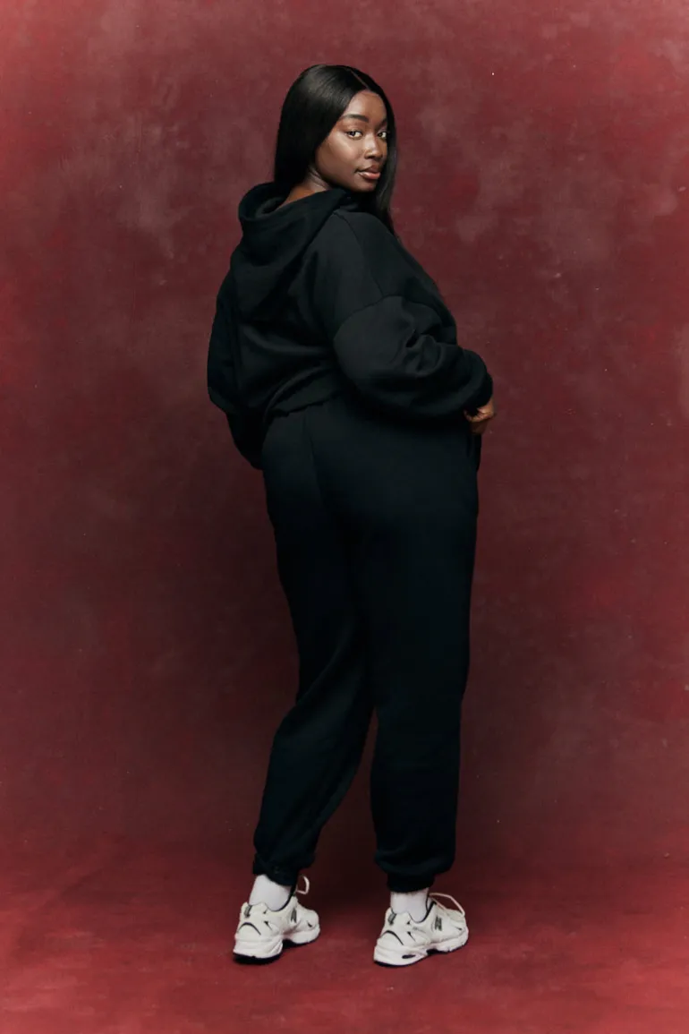 Fits Embroidered Co-Ord Joggers