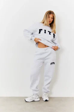 Fits Embroidered Cuffed Joggers
